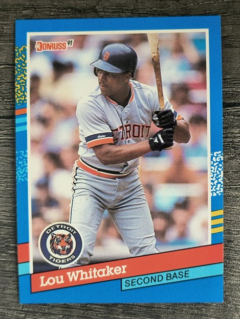 1991 Donruss #174 Lou Whitaker
