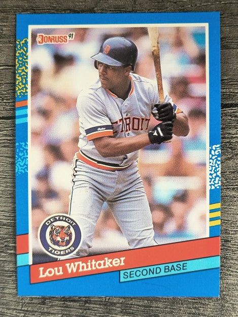 1991 Donruss #174 Lou Whitaker