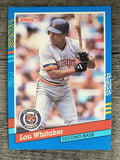 1991 Donruss #174 Lou Whitaker
