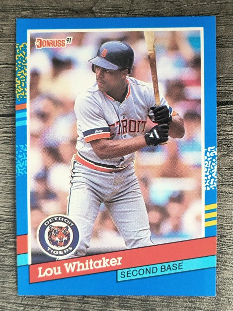 1991 Donruss #174 Lou Whitaker