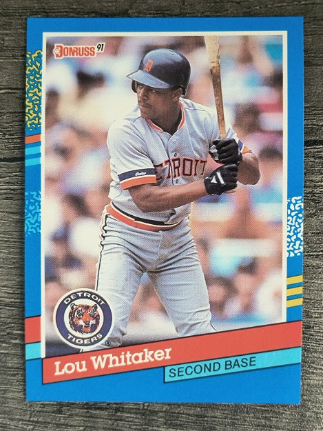 1991 Donruss #174 Lou Whitaker