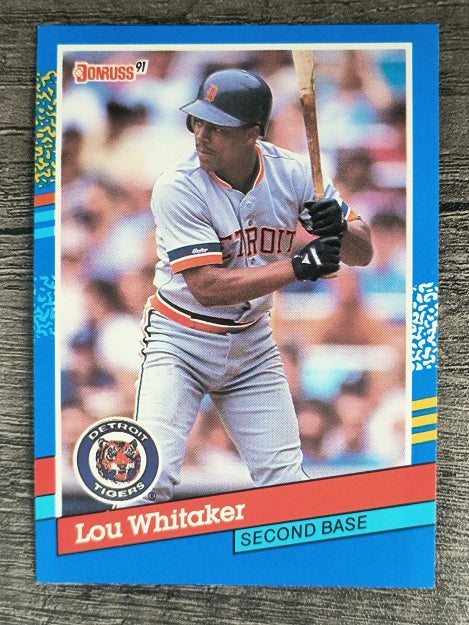 1991 Donruss #174 Lou Whitaker