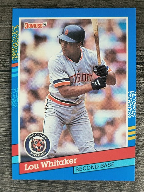 1991 Donruss #174 Lou Whitaker