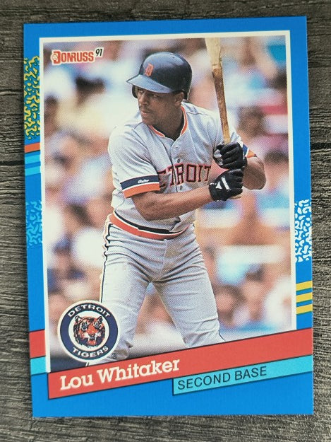 1991 Donruss #174 Lou Whitaker