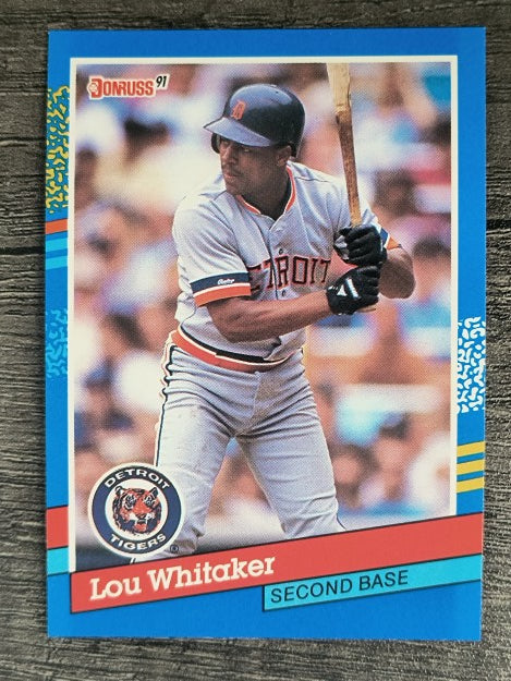 1991 Donruss #174 Lou Whitaker