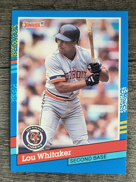 1991 Donruss #174 Lou Whitaker