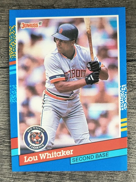 1991 Donruss #174 Lou Whitaker