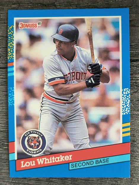 1991 Donruss #174 Lou Whitaker