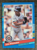 1991 Donruss #174 Lou Whitaker