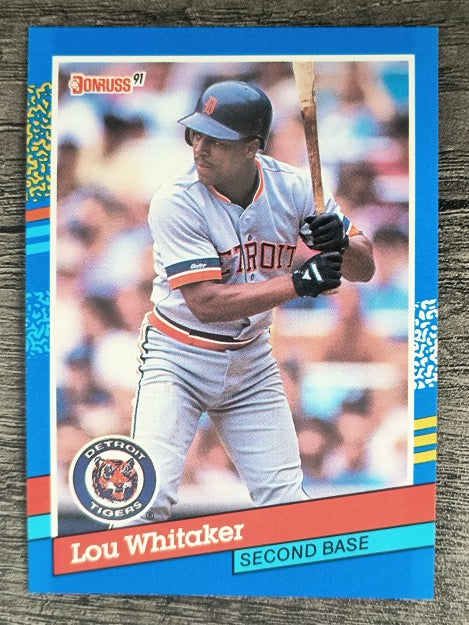 1991 Donruss #174 Lou Whitaker
