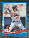 1991 Donruss #176 Brook Jacoby