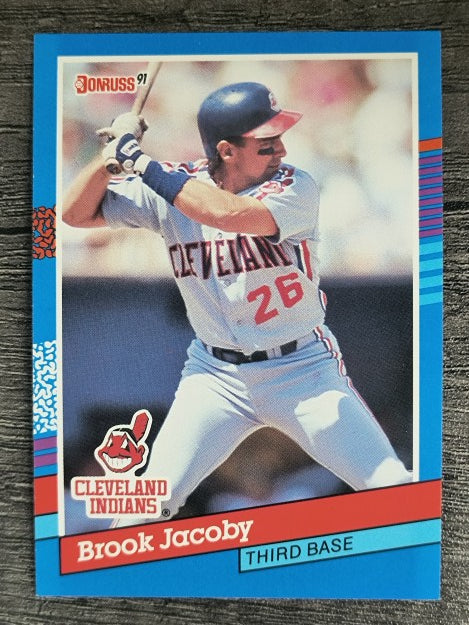 1991 Donruss #176 Brook Jacoby