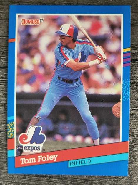 1991 Donruss #180 Tom Foley