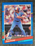 1991 Donruss #180 Tom Foley