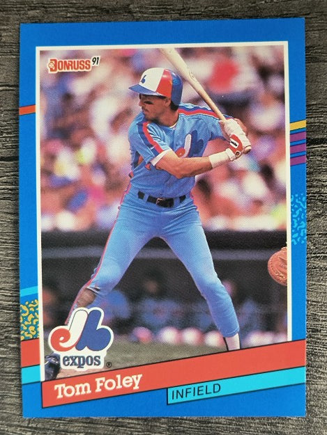 1991 Donruss #180 Tom Foley