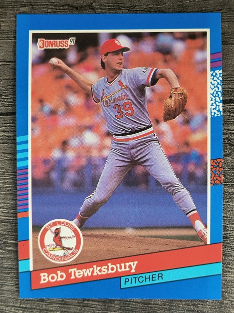 1991 Donruss #183 Bob Tewksbury