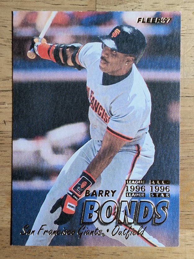 1997 Fleer #477 Barry Bonds