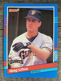 1991 Donruss #198 Greg Litton