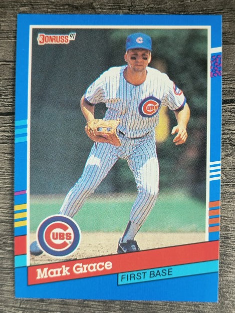 1991 Donruss #199 Mark Grace