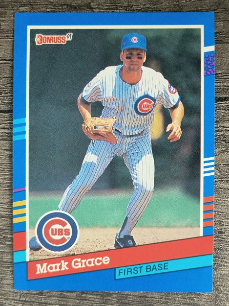 1991 Donruss #199 Mark Grace