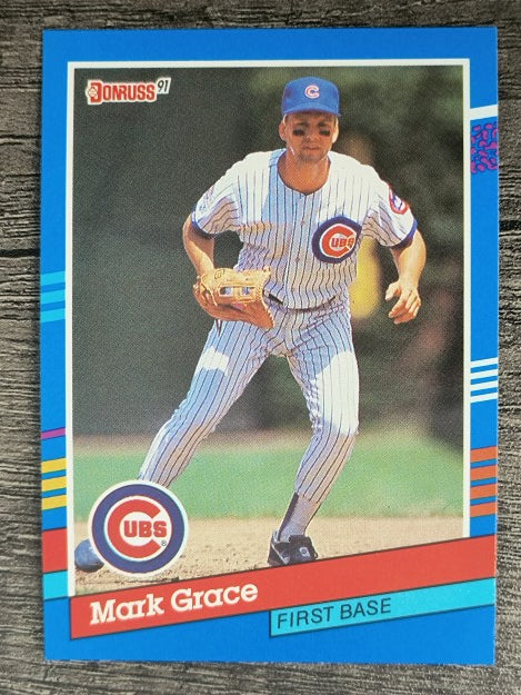 1991 Donruss #199 Mark Grace