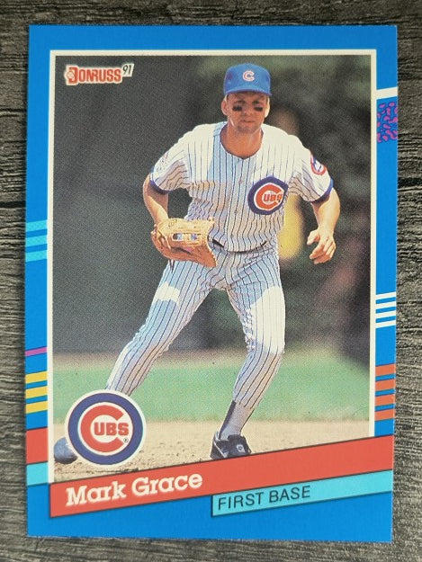 1991 Donruss #199 Mark Grace