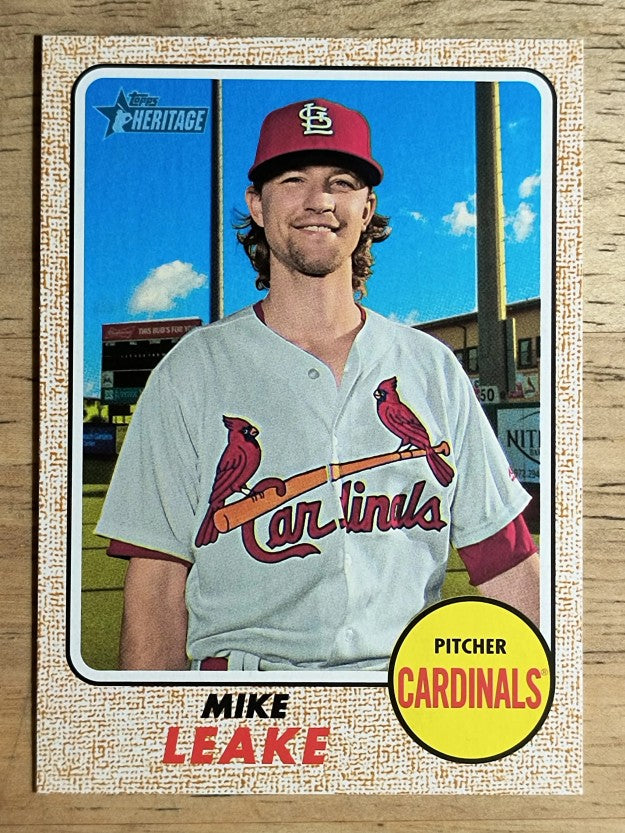 2017 Topps Heritage #723A Mike Leake SP