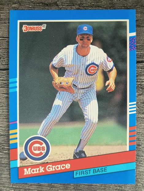 1991 Donruss #199 Mark Grace