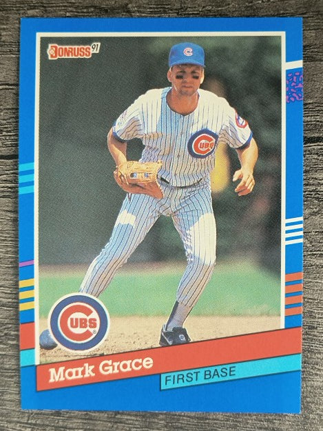 1991 Donruss #199 Mark Grace