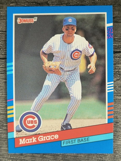 1991 Donruss #199 Mark Grace