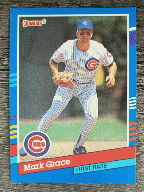 1991 Donruss #199 Mark Grace