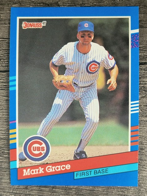 1991 Donruss #199 Mark Grace