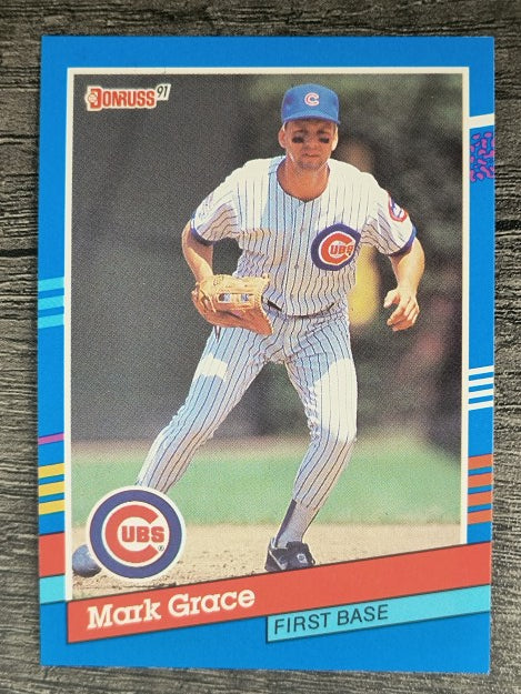 1991 Donruss #199 Mark Grace