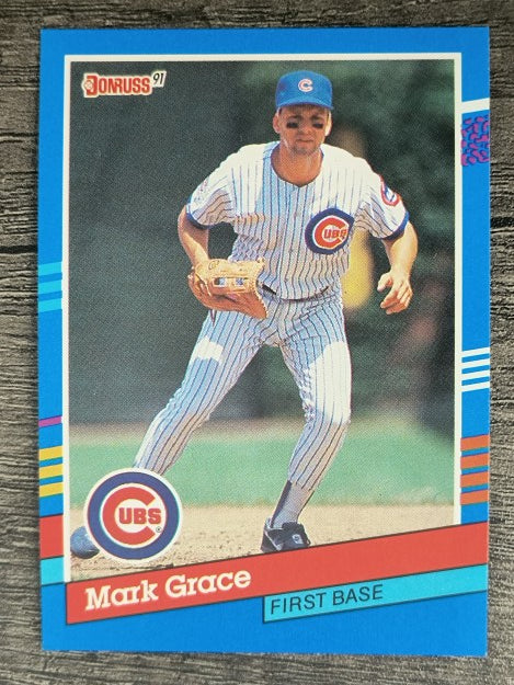 1991 Donruss #199 Mark Grace