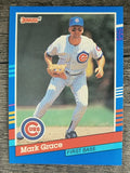 1991 Donruss #199 Mark Grace