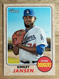 2017 Topps Heritage #712A Kenley Jansen SP
