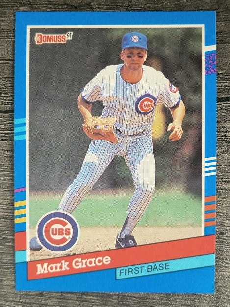 1991 Donruss #199 Mark Grace