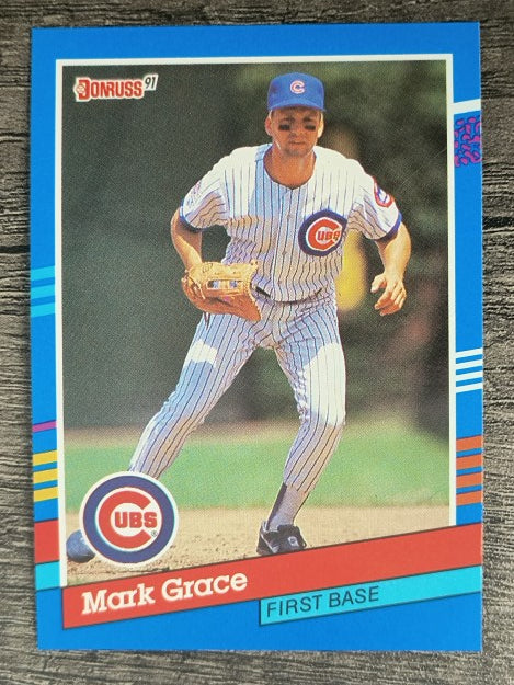 1991 Donruss #199 Mark Grace