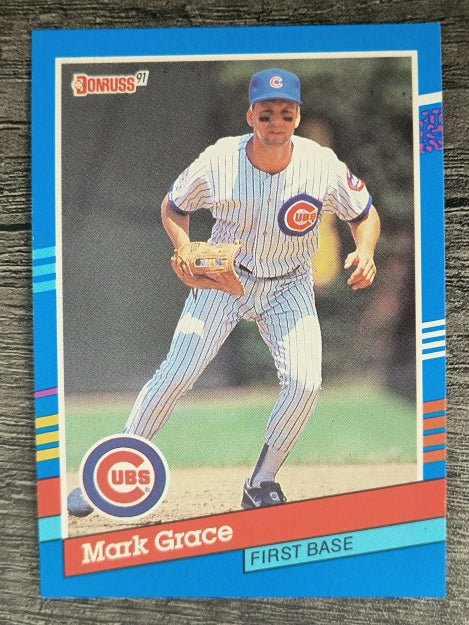 1991 Donruss #199 Mark Grace