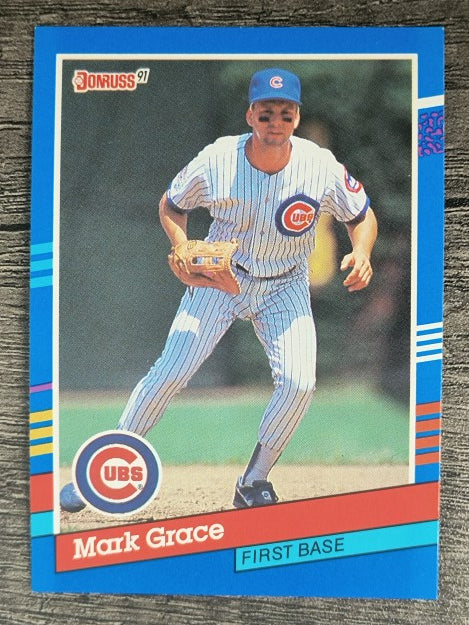 1991 Donruss #199 Mark Grace
