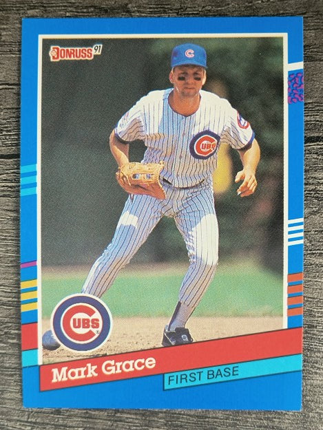 1991 Donruss #199 Mark Grace