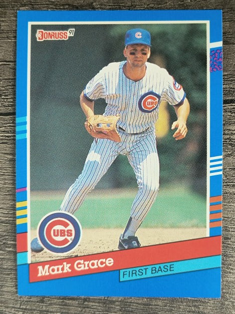 1991 Donruss #199 Mark Grace