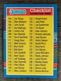 1991 Donruss #200 Checklist 104-179