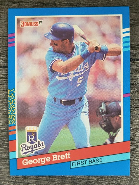1991 Donruss #201 George Brett