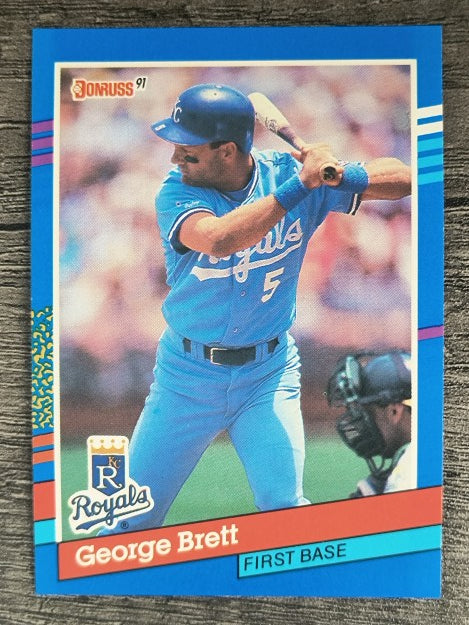 1991 Donruss #201 George Brett