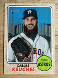 2017 Topps Heritage #719A Dallas Keuchel SP