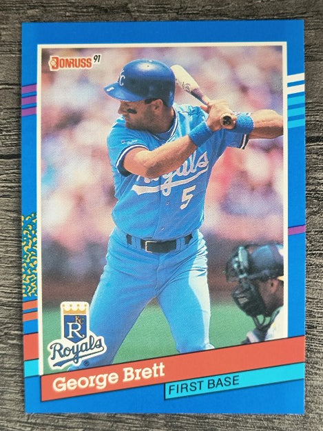 1991 Donruss #201 George Brett