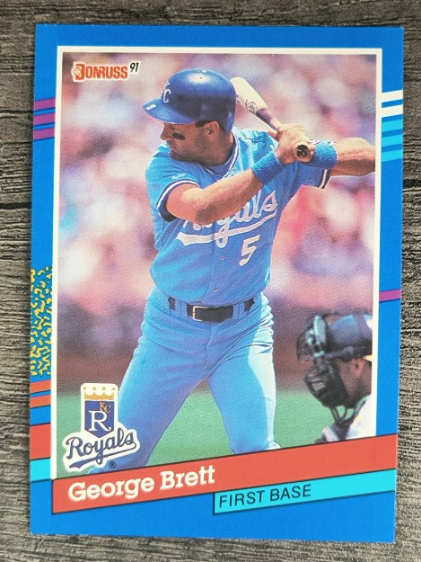 1991 Donruss #201 George Brett