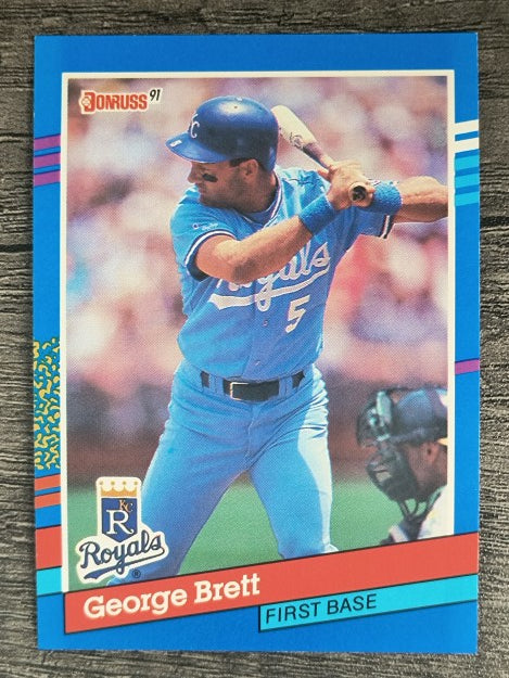 1991 Donruss #201 George Brett