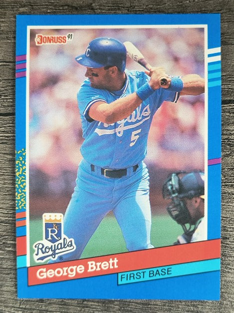 1991 Donruss #201 George Brett